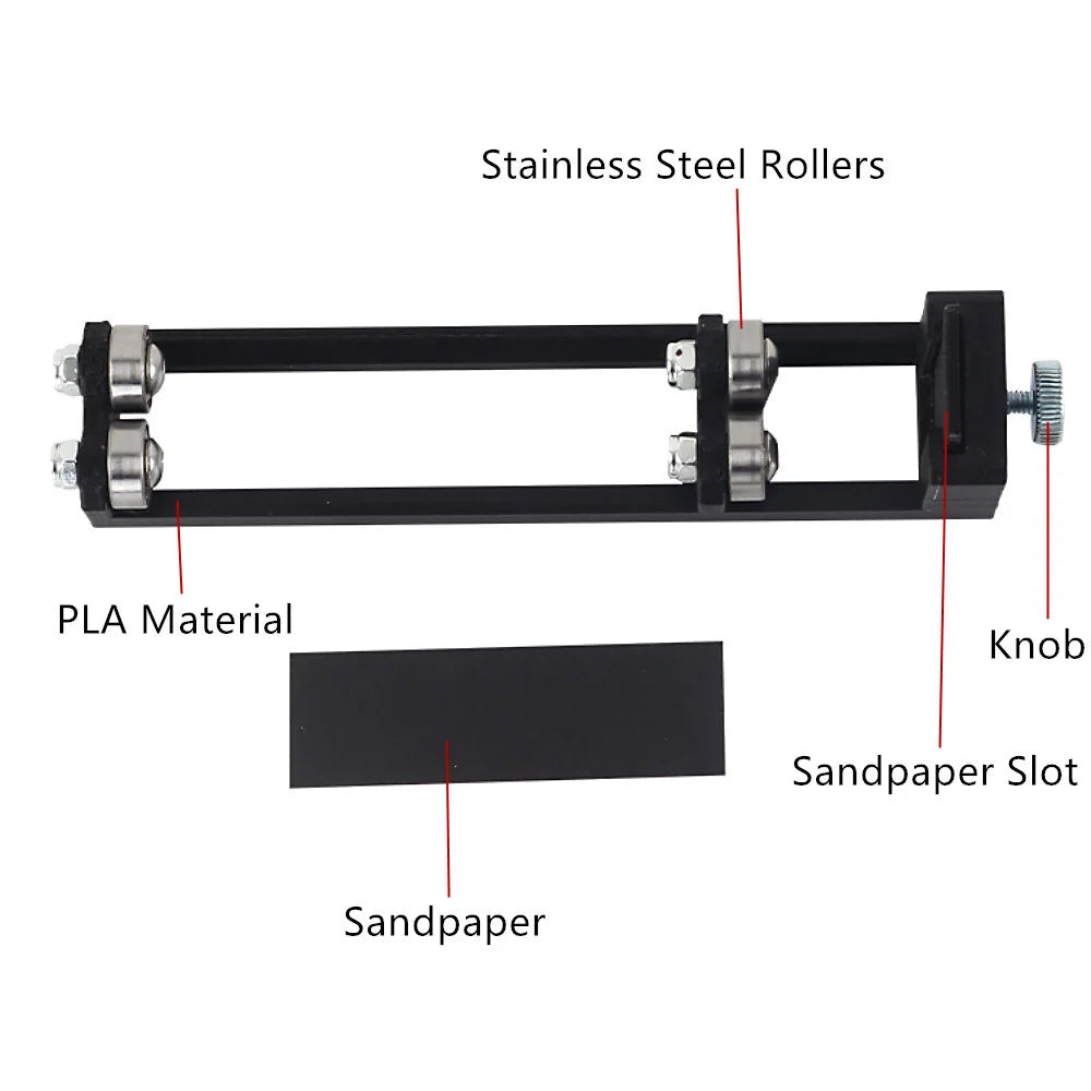 1PC Arrow Shaft Grinding Tool PLA Material Manual Burr Remover Polisher for Carbon Aluminium Glass Fiber Arrow Hunting Practice