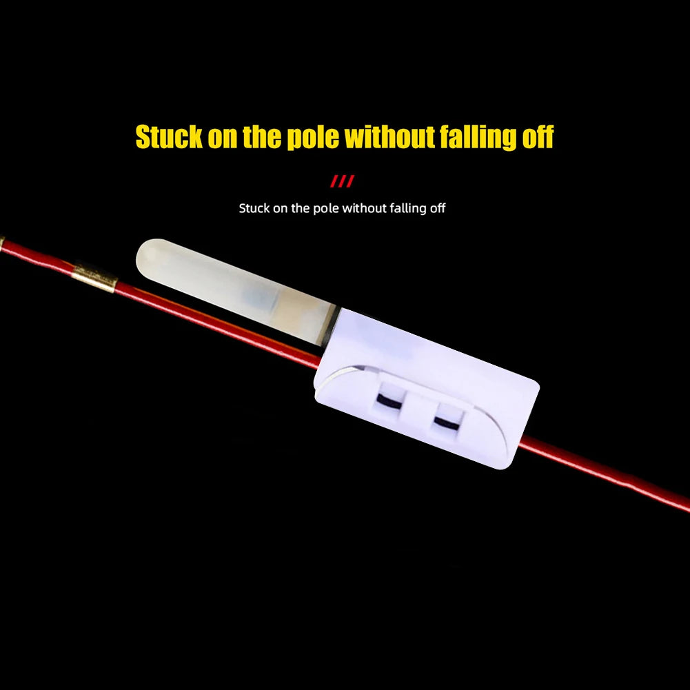Portable Electronic Pole Lamp Bite Alarm Indicator Waterproof Fishing Rod Stick Light Glow Sticks for Night Fishing Accessories