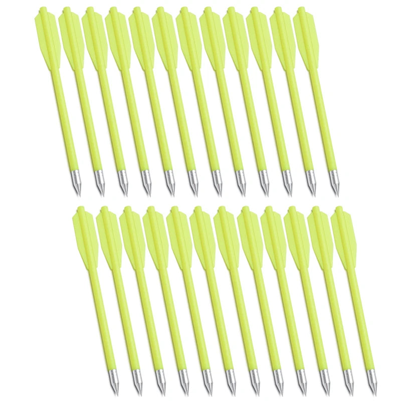 60Pcs Crossbow Bolts 6.5" Carbon Arrows Vanes Pistol Mini Bow Archery Hunting Target