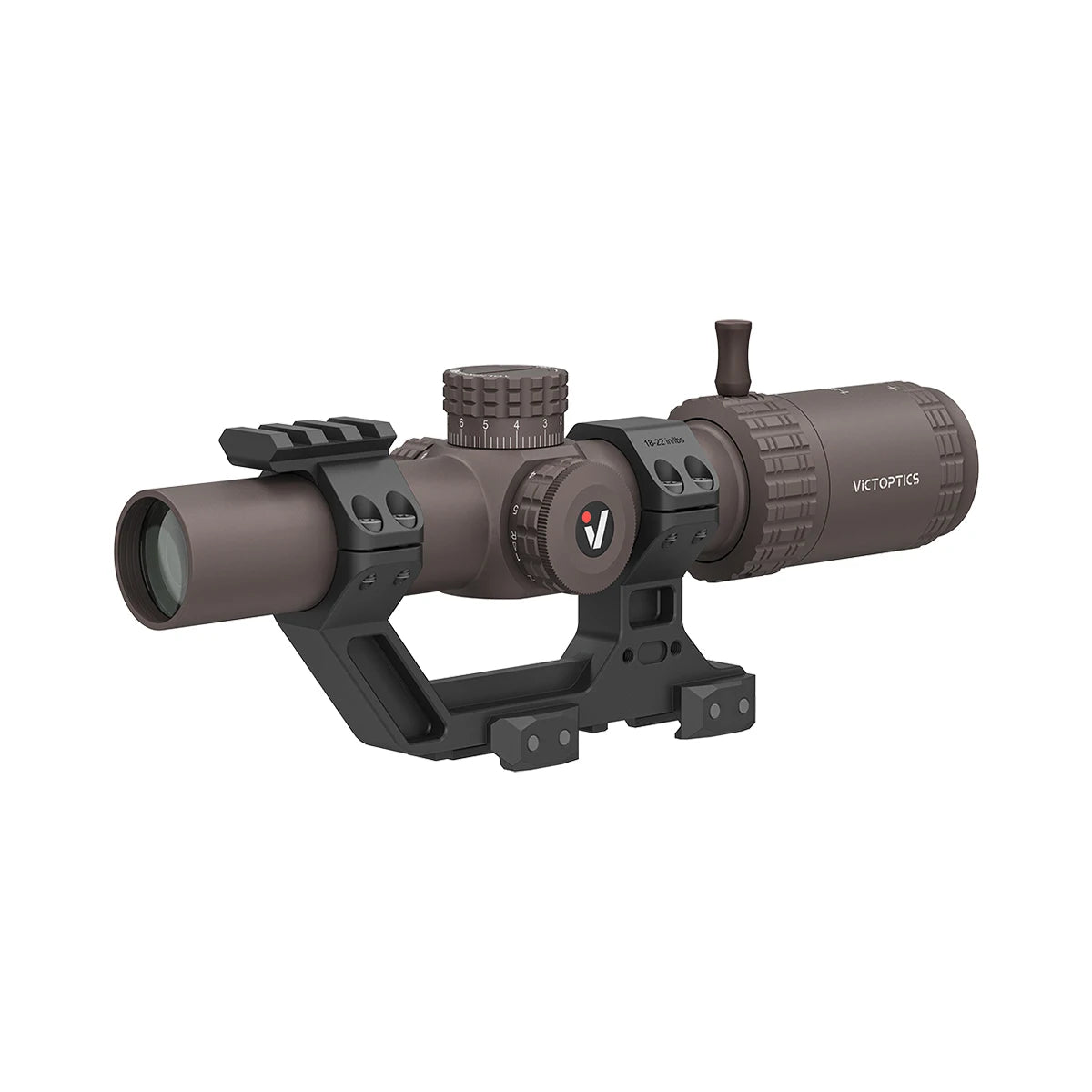 Victoptics 1-6X24 Lpvo RifleScope Kit Red Green Illumination Fmc Lens Shockproof Waterproof for Hunting and Tactical Shooting