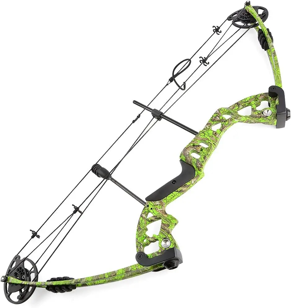 Archery Compound Bows Kit Draw Weight 30-55 lbs Hunting Bow IBO 310fps Adults Archery with Hunting Accessories - Right Handed