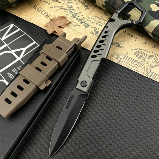 Best-Selling MH Survival Folding Knife: N690 Blade, T6 Aluminum Alloy Handle—Everyday Carry, Adventure, Outdoor, Jungle Cutting Knife; Camping, Hiking, and Rescue Tool—Perfect Gift