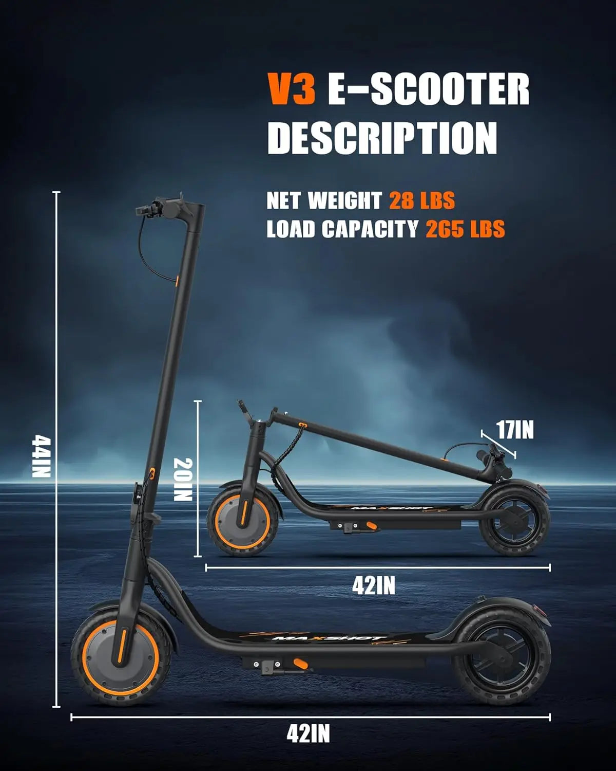 2026 New 8.5‘’ Electric Scooter Solid Tire 350W 19mph APP Smart Control 4 Speed Modes Foldable E-Scooter 16miles Max Range for Campus Commuting
