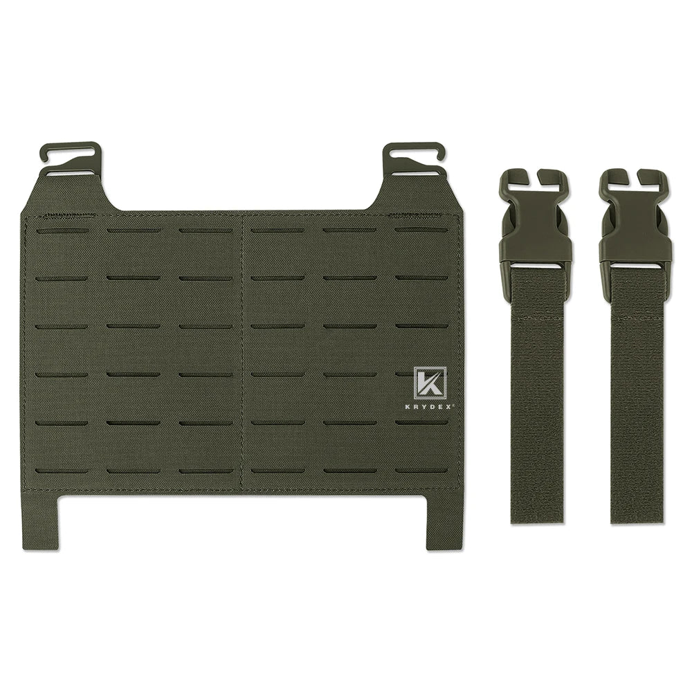 KRYDEX Tactical Laser Cut MOLLE Panel Front Flap Placard For JPC2.0 FCS SLICKSTER FCPC Vest Plate Carrier Hunting Equipment
