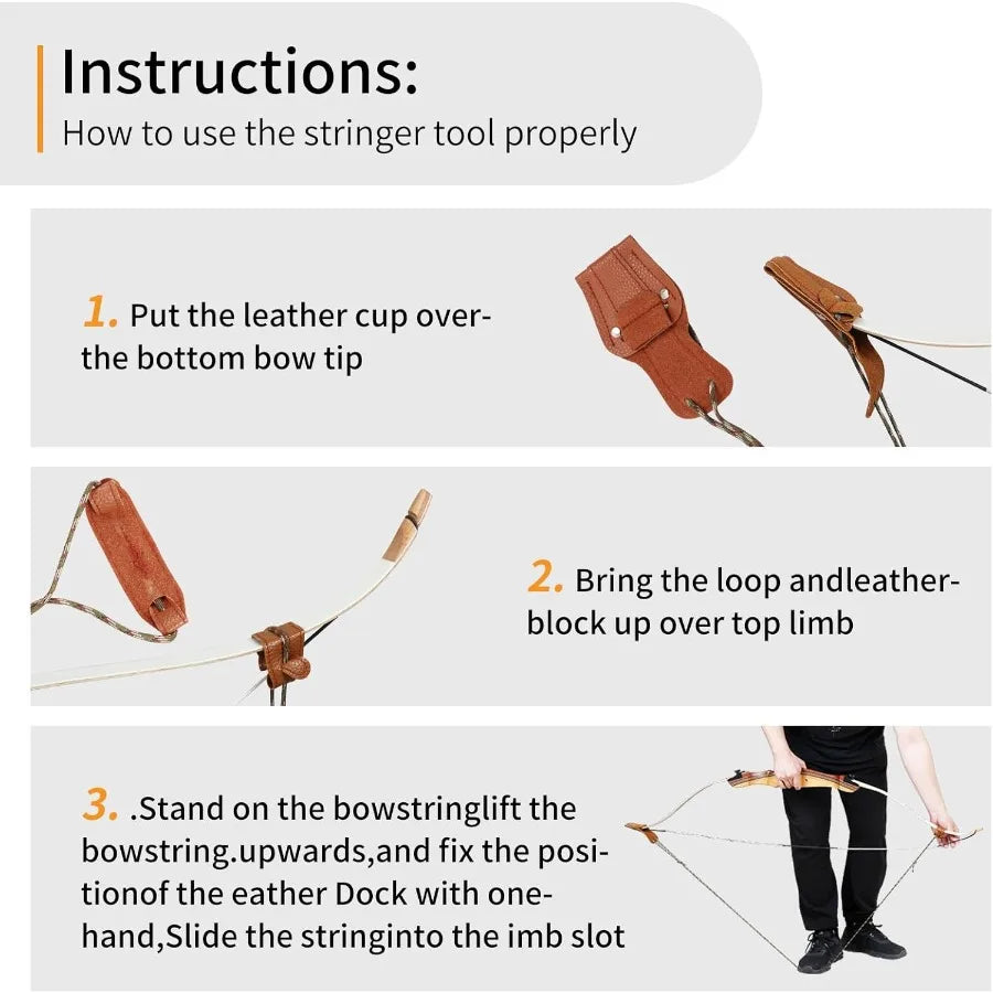 Archery Portable 55 Folding Bow Recurve Bow Set for Right and Left Hand Archer Outdoor Hunting Practice and Target Shooting