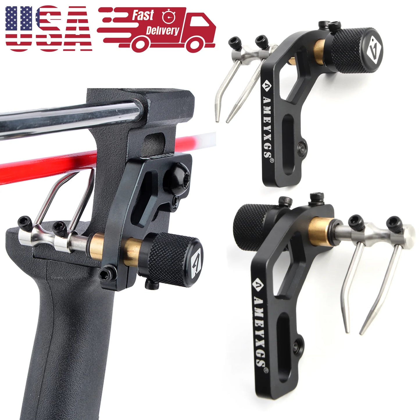 Archery Rest Aluminum Stainless Steel Adjustable Left Right Hand for Compound Recurve Bow Outdoor Hunting Shooting Sports