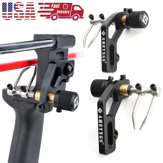 Archery Rest Aluminum Stainless Steel Adjustable Left Right Hand for Compound Recurve Bow Outdoor Hunting Shooting Sports