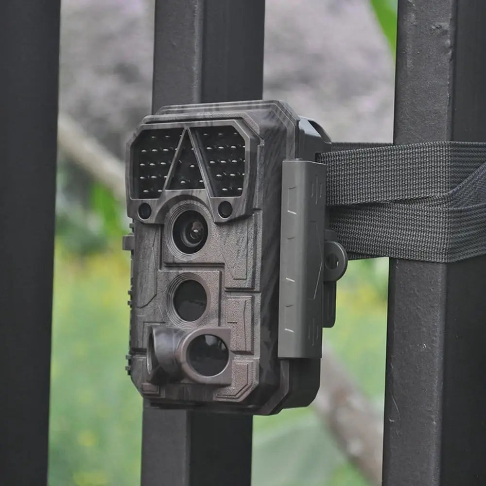 64MP Trail Camera with No-Glow Night Vision, Motion Activated, Waterproof for Wildlife and Hunting