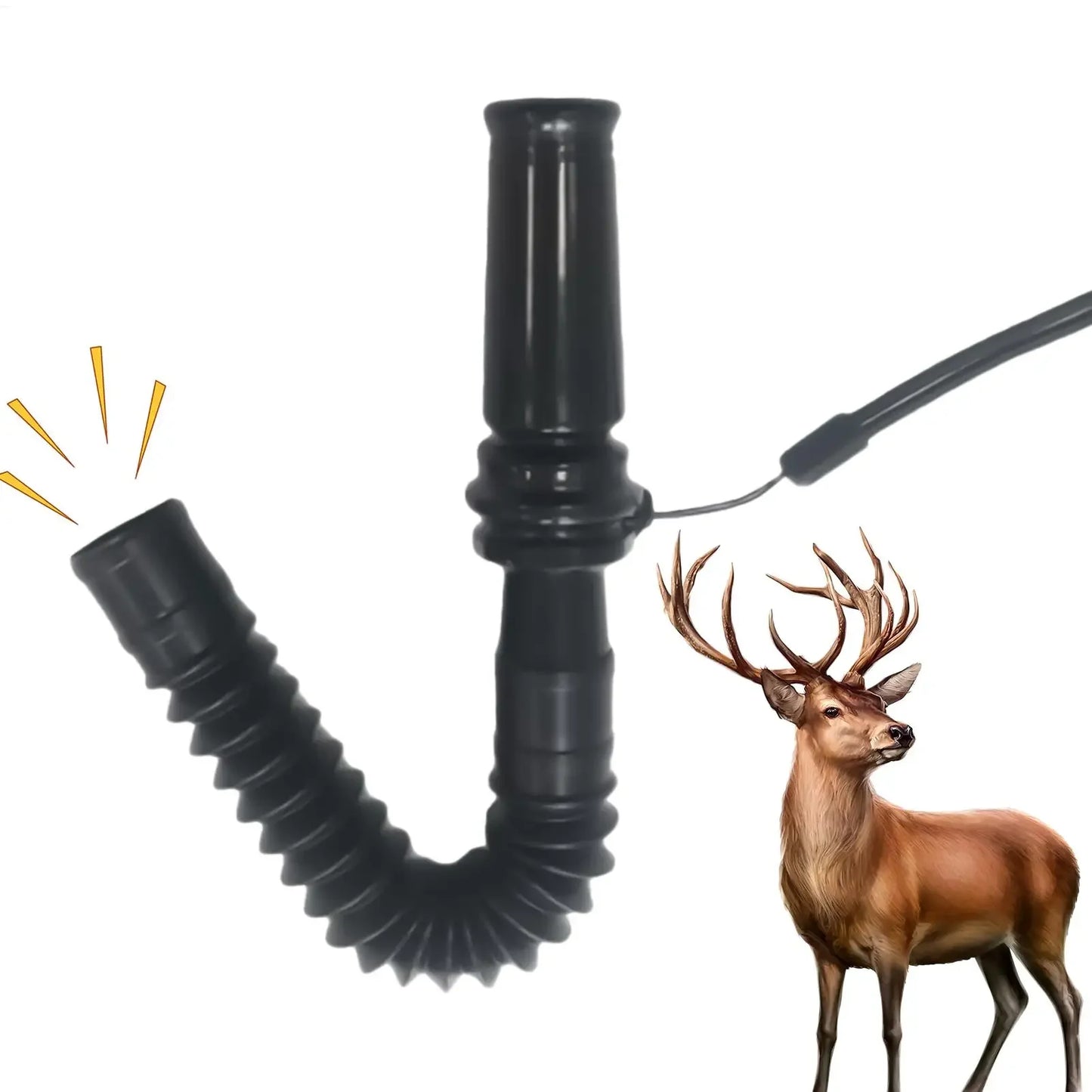 Deer Duck Crow Call Whistle Grunt Tube with Loud & Realistic Sounds for Field & Forest Hunting Lure Accessories & Hunter Gear