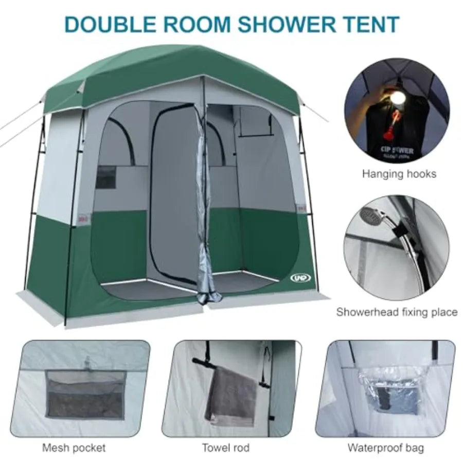 Shower Tent for Outdoor Camping Privacy Shelter-Dressing Changing Room-Portable Toilet Tent for Hiking Sun Shelter Picnic Fishi