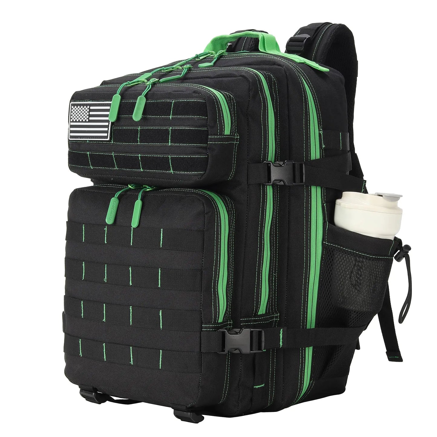 9L Cherry Print Tactical Backpack For Adults Hiking Fitness Small Utility Bag