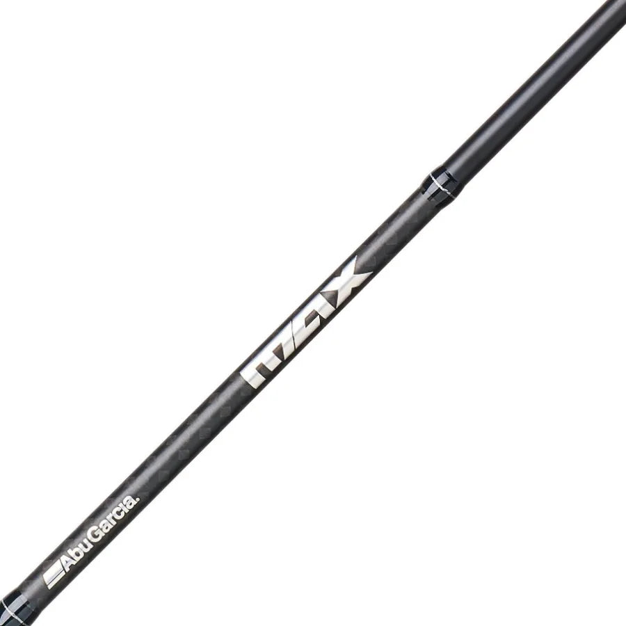 Max Spinning Rod for freshwater fishing, graphite composite, black and silver, ultra-sensitive tip with fast action