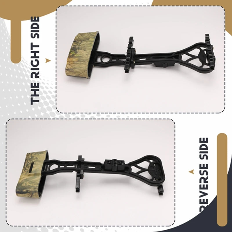 Archery Head Quiver Arrows Quiver For 6 Arrows For Compound Bow Accessories(Black+Camouflage)