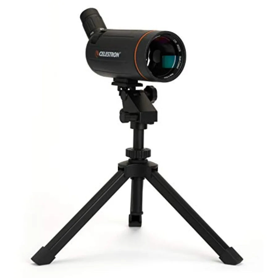 Celestron Mini Mak 70mm Angled Spotting Scope Maksutov Spotting Scope for Long Range Viewing with 2575x Zoom Eyepiece Multi-Coa