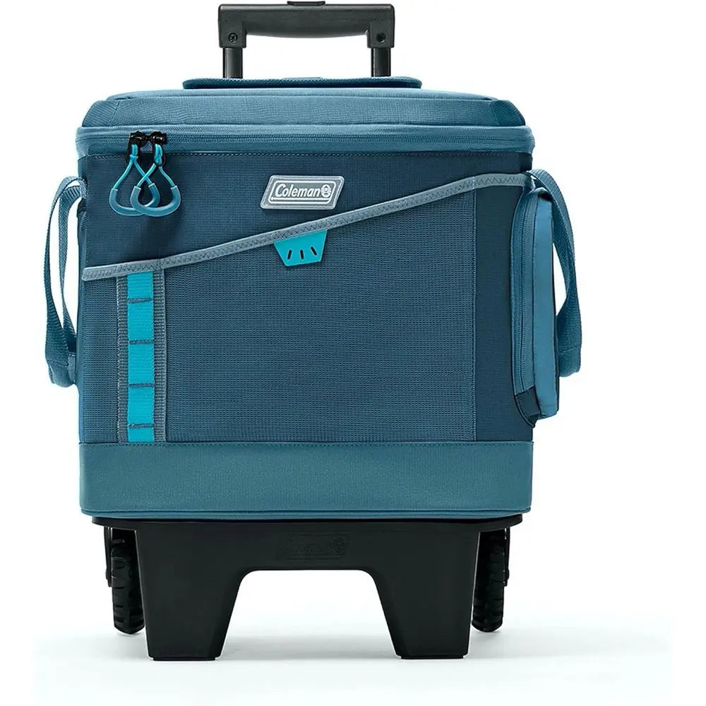 Wheeled Soft Cooler with Expandable Pockets, Keeps Cold for Up to 34 Hours