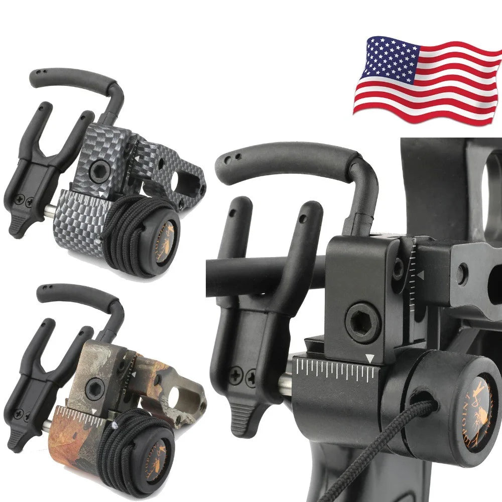 Compound Bow Arrow Rest  Adjustable Aluminium Alloy for Target Practice Durable Right-Hand Archery Shooting Accessories
