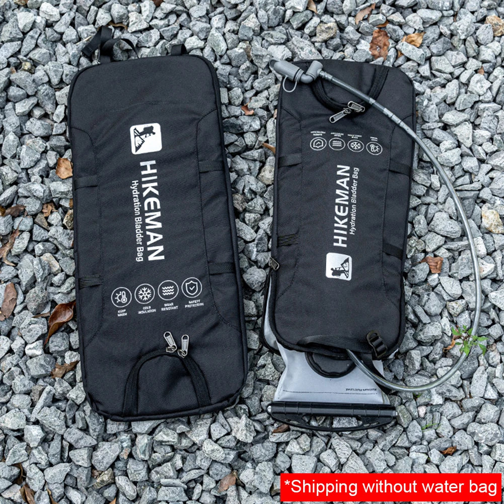 Insulated Cooler Bag For 1-2L&2-3L Water Bladders Hydration Bladder Insulation Sleeve Water Resistant Protective Insulated Cover