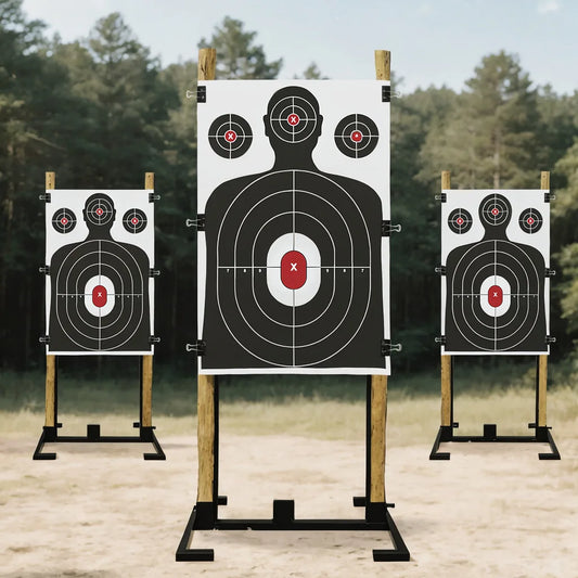 10PCS 58X88cm Shooting Target Paper Human Body Shape Shooting Targets Outdoor Sports Hunting Training Practice Paper