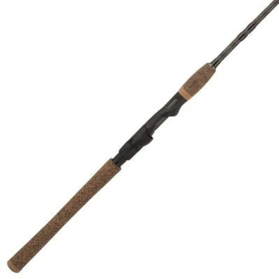 Trout fishing rod for freshwater use, graphite composite material, graphite gray color, ultra-light 8-foot 2-piece design with