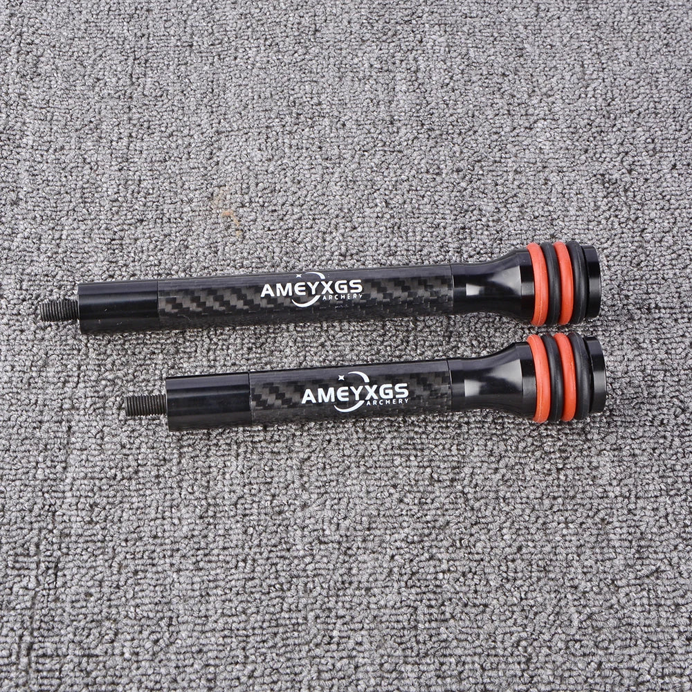 Archery 6/8/10/12 Inch Balance Bar Shock Absorber Rod CNC Stabilizer Carbon for Bow Hunting Shooting Bow Stabilizer Accessories