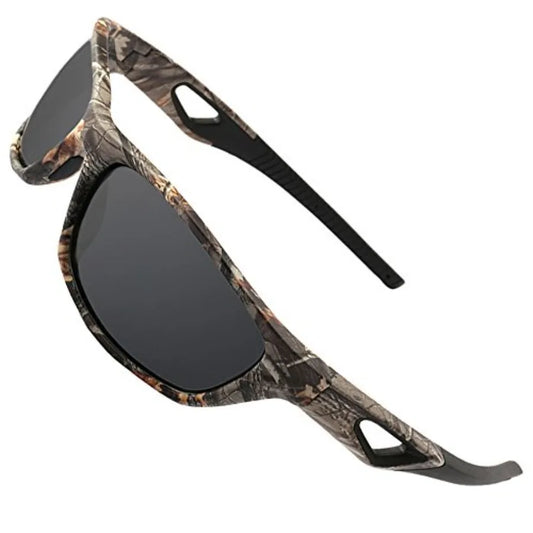 Polarized Outdoor Sports Sunglasses Tr90 Camo Frame for Men Women Driving Fishing Hunting Reduce Glare