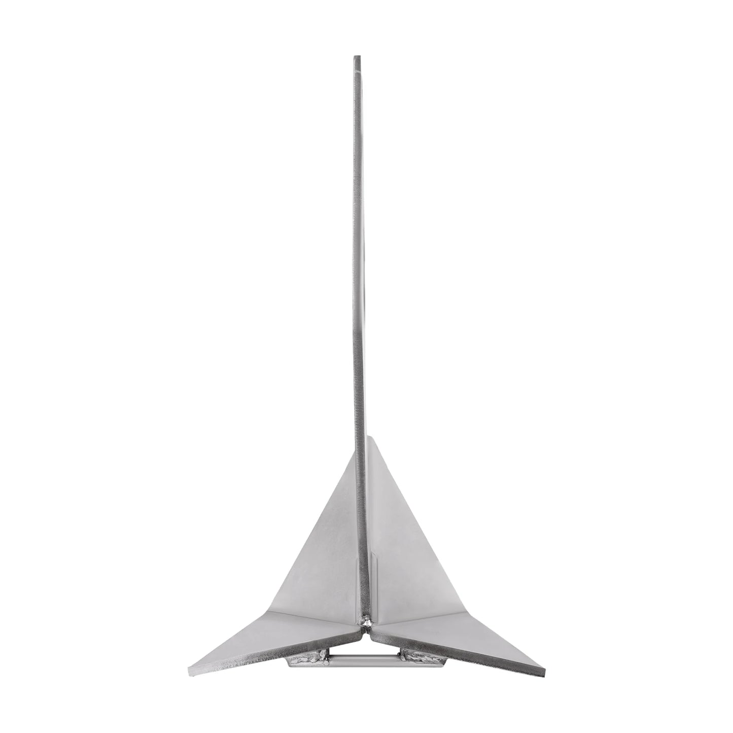 Stainless Steel Boat Anchor 32 lbs, Wing Style Small Yacht Anchor, Marine Anchor for Mud Sand Rock, 30.3x14.6x13.6in