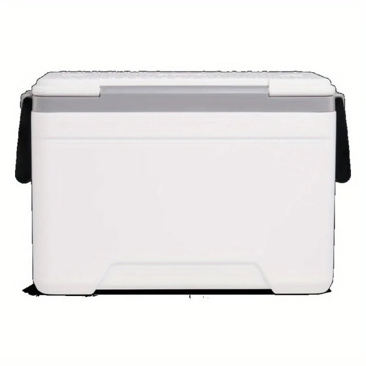 White Marine Hard-Sided Cooler, Heavy-Duty Insulated Ice Chest for Boating, Camping & Beach | Outdoor Adventure Cooler