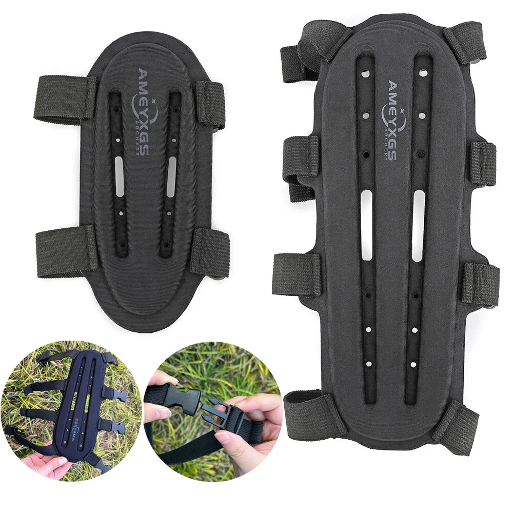 Archery Arm Guard S and L Size EVA Foam Adjustable Strap for Recurve Bow Hunting Target Shooting Protection Gear