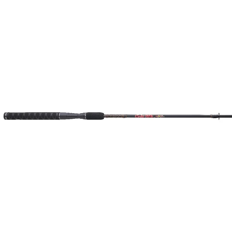 Fishing rod for freshwater angling, graphite composite, black, ultra-sensitive tip and balanced design