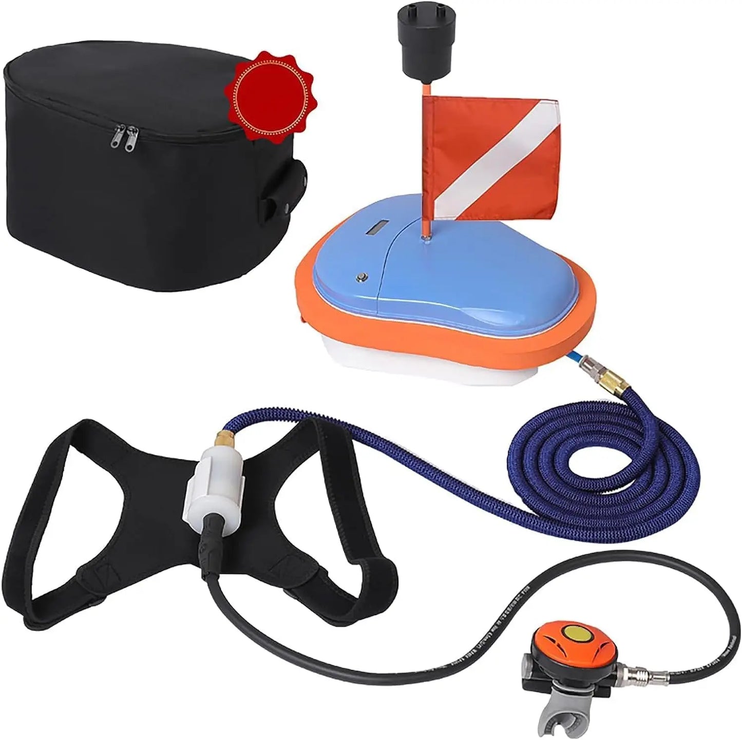 Oxygen Diving Respirator Battery Life Of 8Hours Capable Of Reaching Depths Of Up To 18Meters For Fishing And Rescue Operations