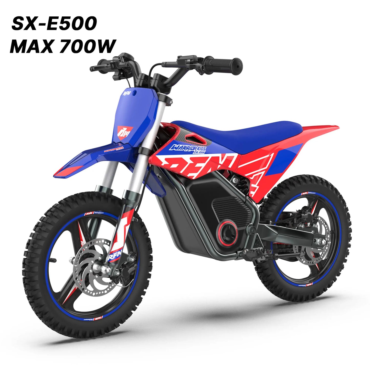 RFN Warrior Kids Electric Dirt Bike | Kids Electric Off-Road Motorcycle |  Speed Ride |Multi-Speed,Outdoor Ride for Age 3-8