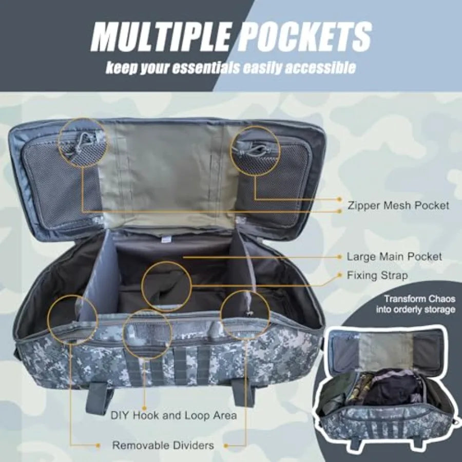 Large Travel Duffle Bag Military Tactical Backpack Army Assault Pack 3 Day Bug Out Rucksack for Outdoor Sports Hiking Camping w