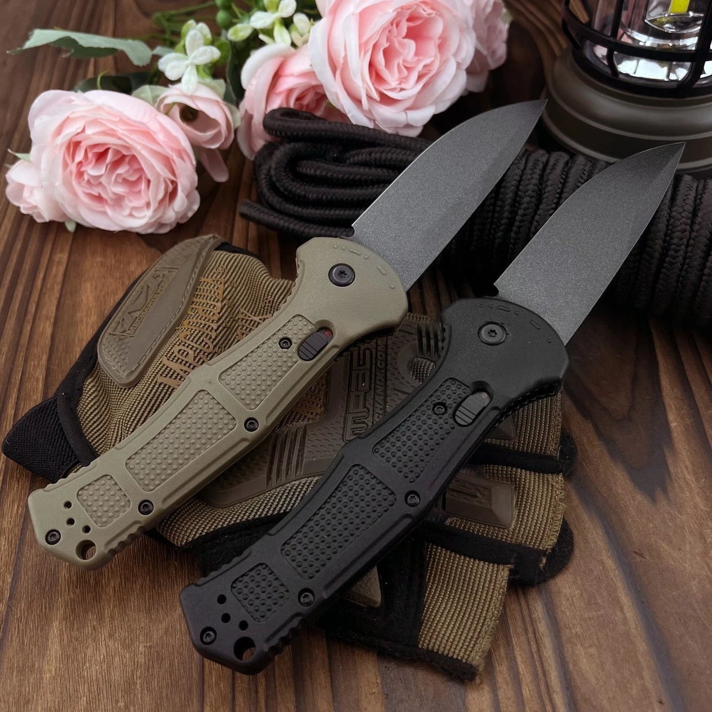 Best-selling 9070 Jungle Folding Pocket Knife: High-quality D2 Blade, Nylon Fiber Handle. Ideal for Mountaineering, Cutting, Hiking, and Exploration. A Versatile Tool for Everyday Carry (EDC), Hiking, Camping, and Outdoor Act