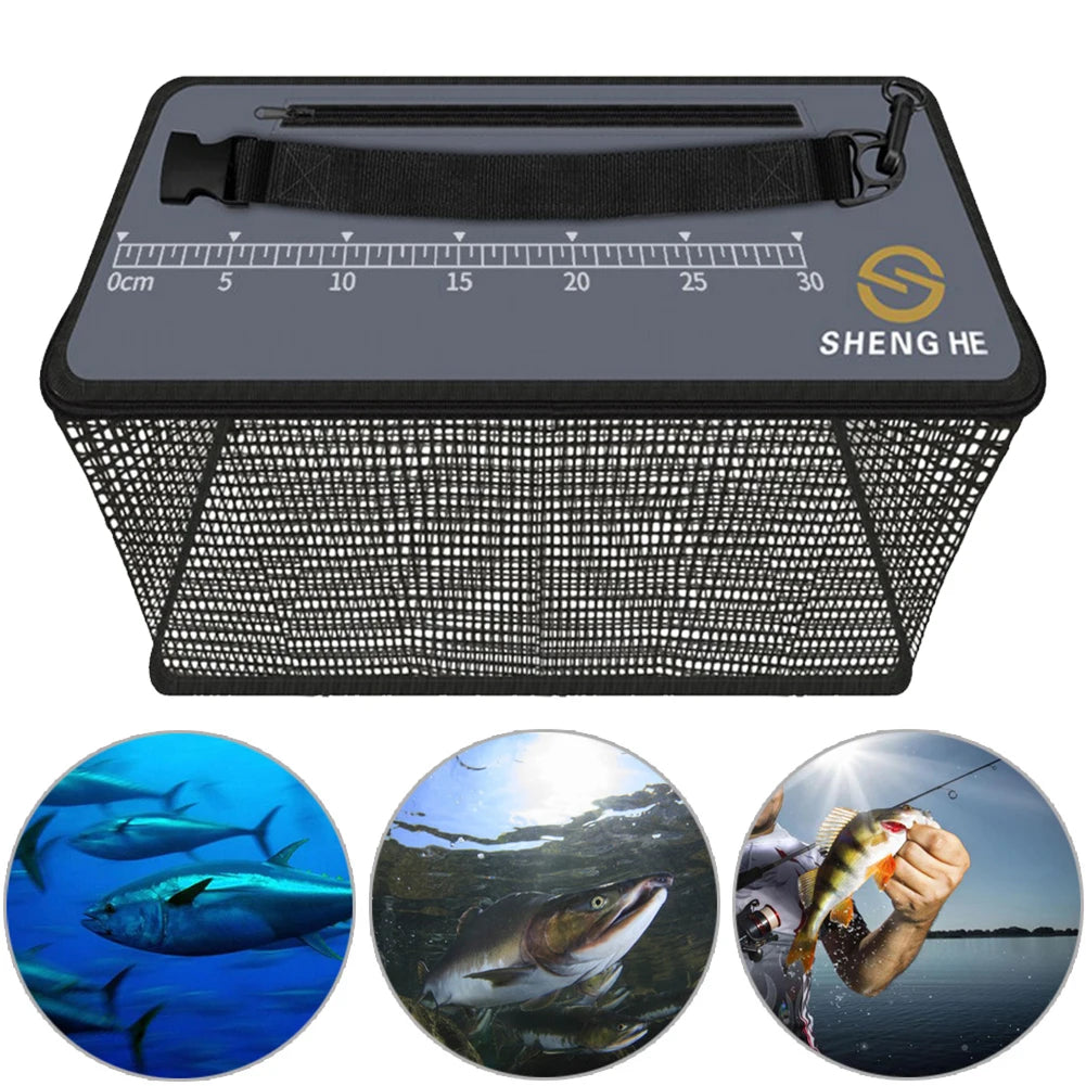 17L/22L/29L Fishing Bait Storage Case Live Fish Barreled Fishing Box Outdoor Fishing Tackle Gear Portable Multifunction Bucket