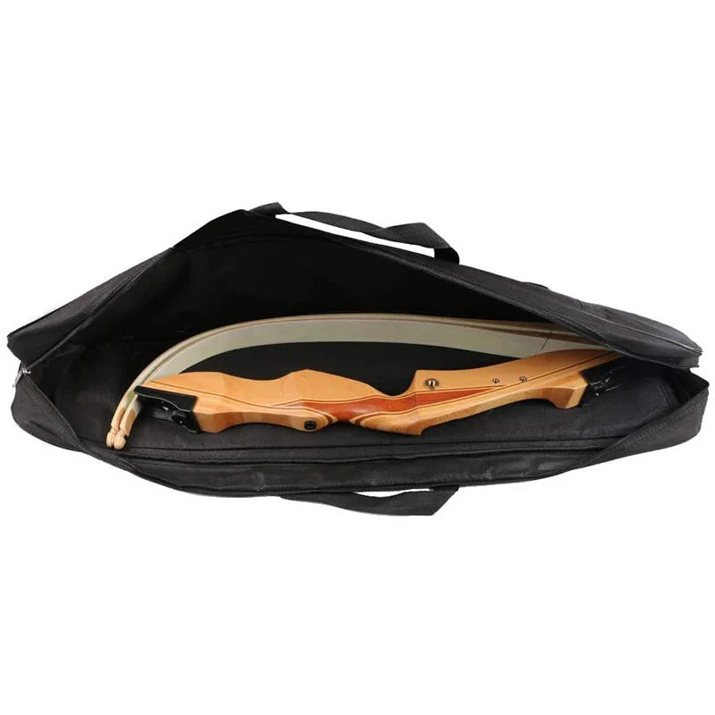 Takedown Recurve Bow Bag 32 Inch Carry Case Shoulder Hand Holder Portable for Hunting Shooting Target Practice Accessories