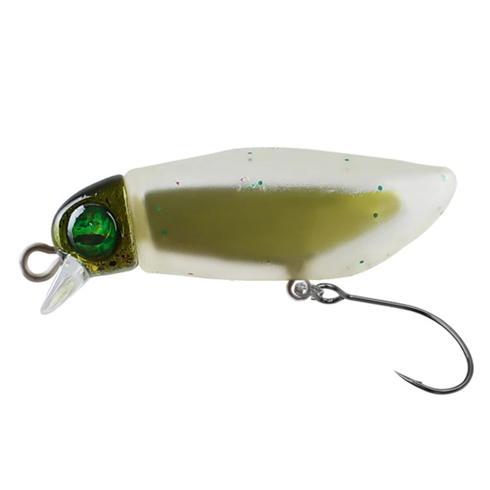 1-30pcs Insect Micro Soft Plastic Bait Trout Spinner Crank Bait Mini Floating Trout Lure Artificial Wobblers For Perch 5color