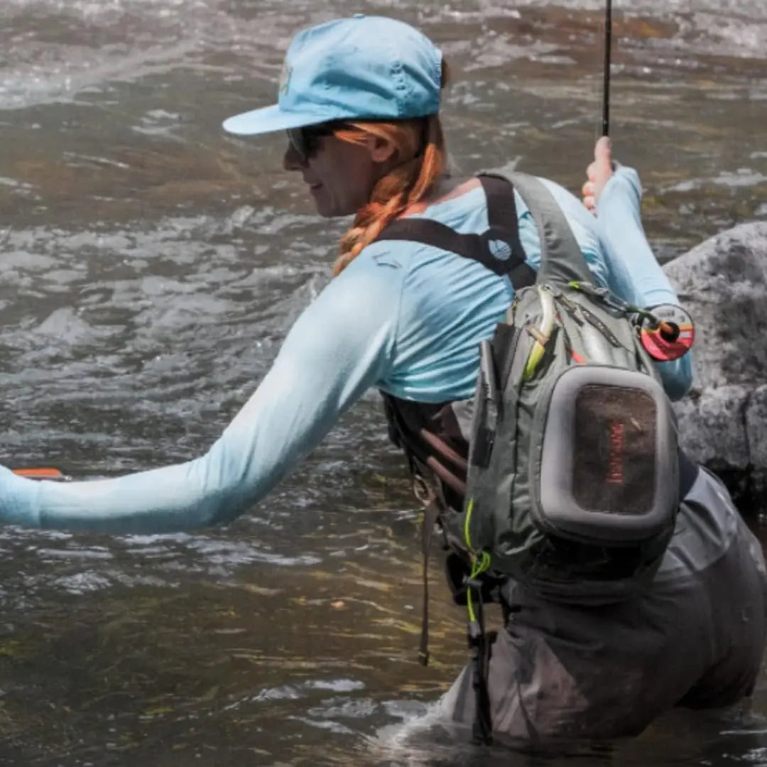 9'0" 4-Piece Medium Fast Action Fly Fishing Rod with Tube, Freshwater & Saltwater, Travel Ready
