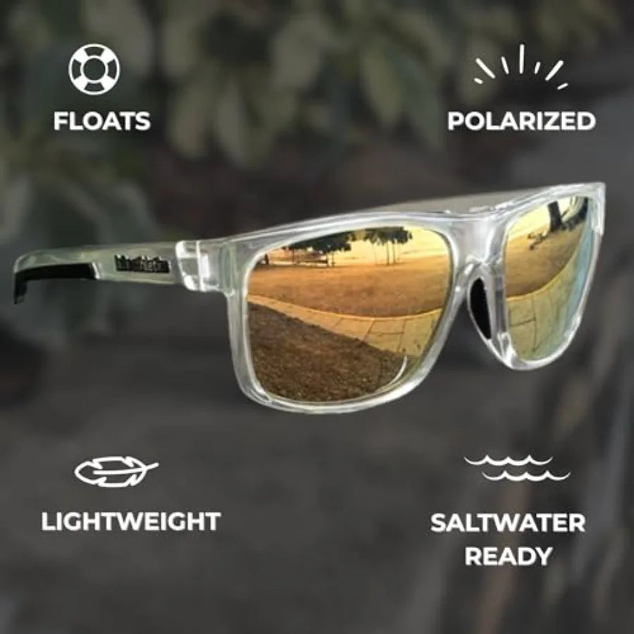 Waverider Floating Polarized Sunglasses UV400 Performance Water Sports Eyewear for Boating and Fishing