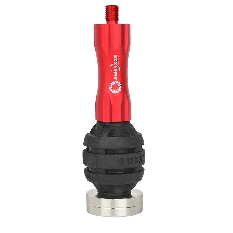 1pc Compound Bow Stabilizer Shock Absorber Rod Stabilizer Bar 4.4inch Alloy Balance Rod Side Rod Hunting Shooting Accessories