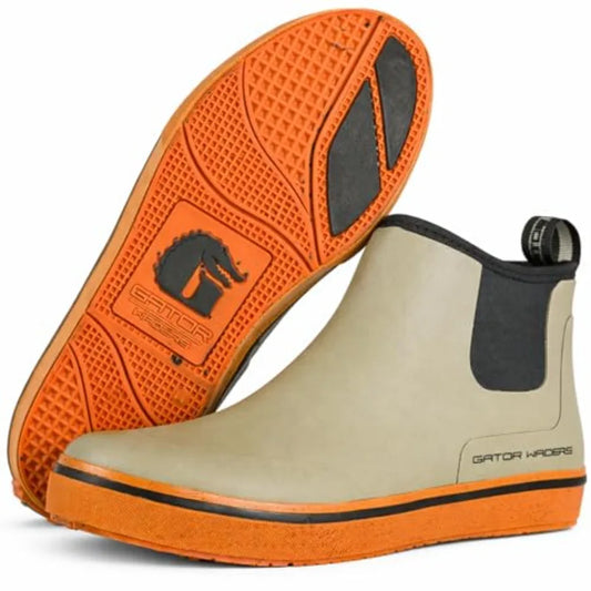 Men's Camp Boots for outdoor hiking, durable waterproof leather, classic brown, superior ankle support and rugged traction