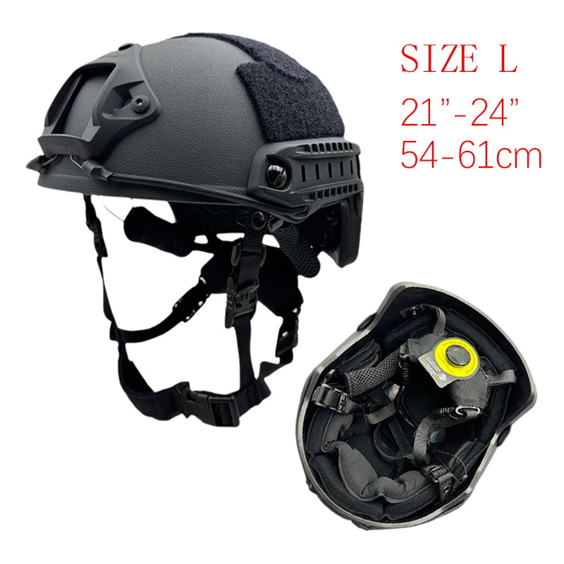 FAST Helmet Airsoft MH Helmet ABS New Thickened Outdoor PJ Air Gun Shooting CS Protective Equipment