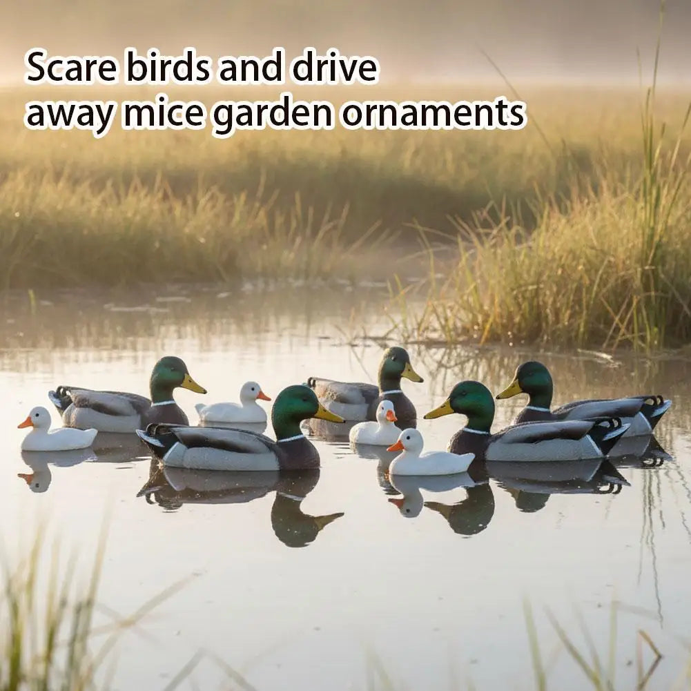 3D Duck Decoy Floating Hunting Bait For Outdoor Hunting Fishing Accessories Realistic Bird Float On Water Mallard Decoy