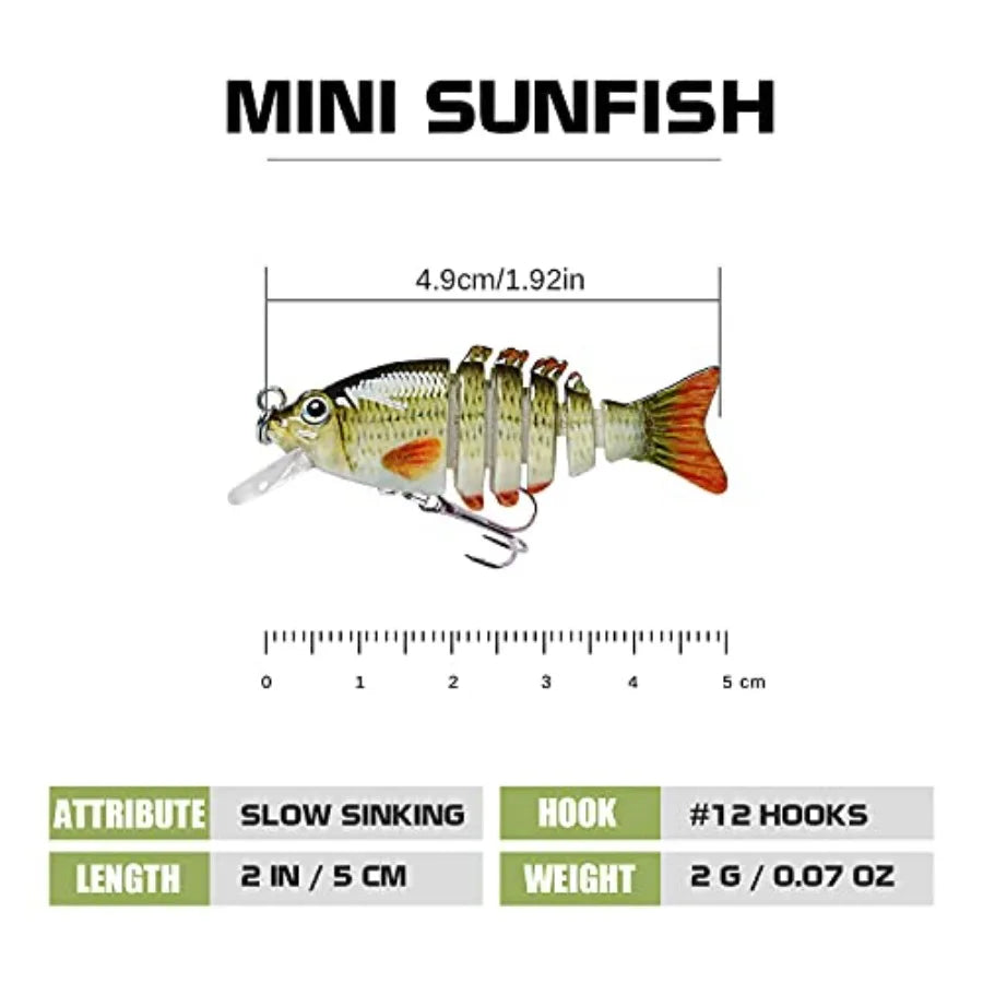 Swimmax Easy Catch Fishing Lures with BKK Hooks, Wiggling, Vibrating, Rattling and Gurgling for More Bites, Heavy-Duty Dyneema