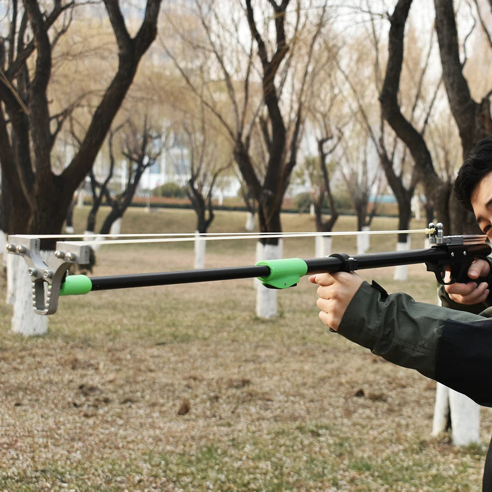 Extended Professional Large Slingshot Powerful Hunting Shooting Outdoor Equipment Telescopic Slingshot Shipped From US Warehouse