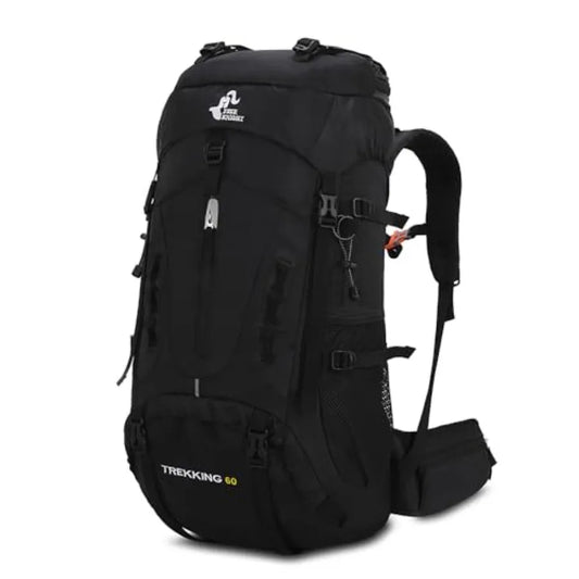 60L Hiking Camping Backpack with Rain Cover Waterproof Large Capacity Outdoor Sport Travel Daypack Climbing Touring