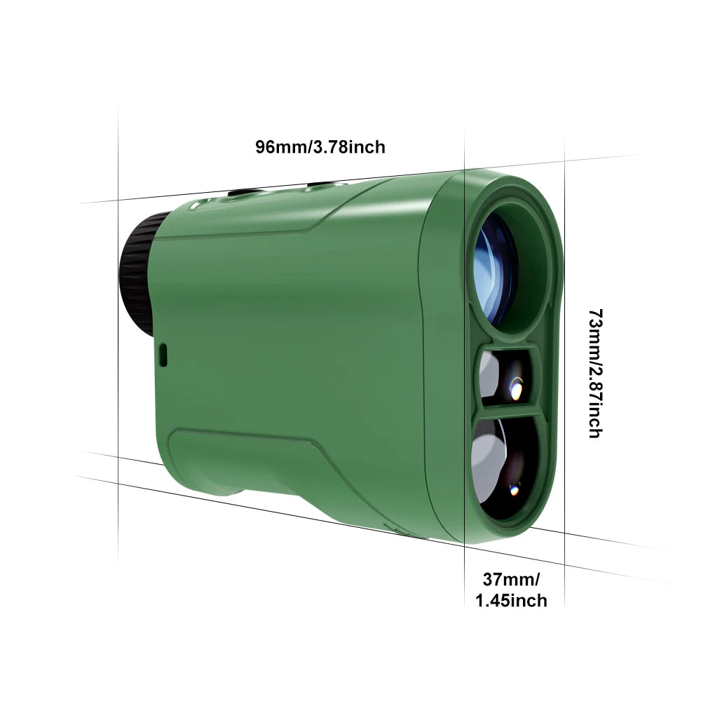 REVASRI Hunting Rangefinder -1000M Range Finder for Hunting and Golfing with Speed, Slope, Scan and Normal Measurements