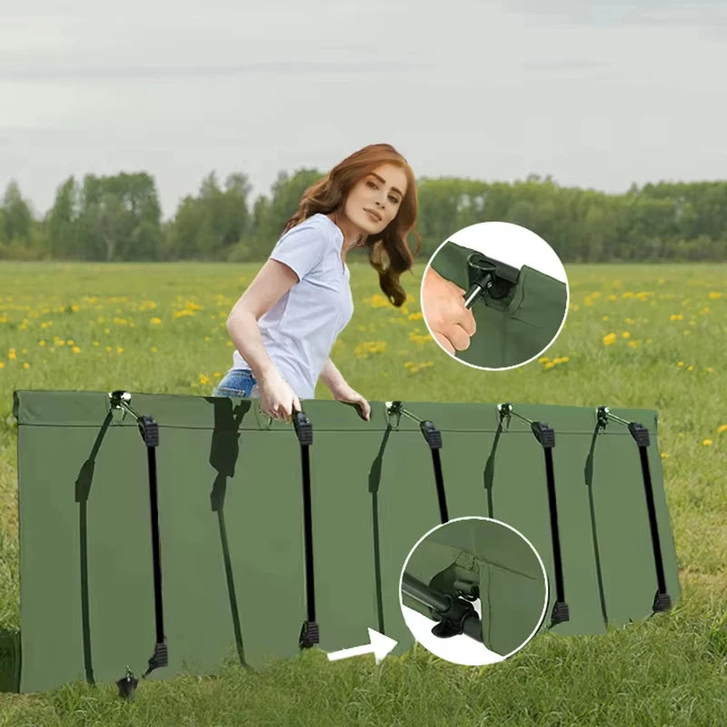 Camping Cot Portable Folding Bed Outdoor Ultralight Compact Tent Bed for Camping Travel Backpacking Hiking Sleeping Cot