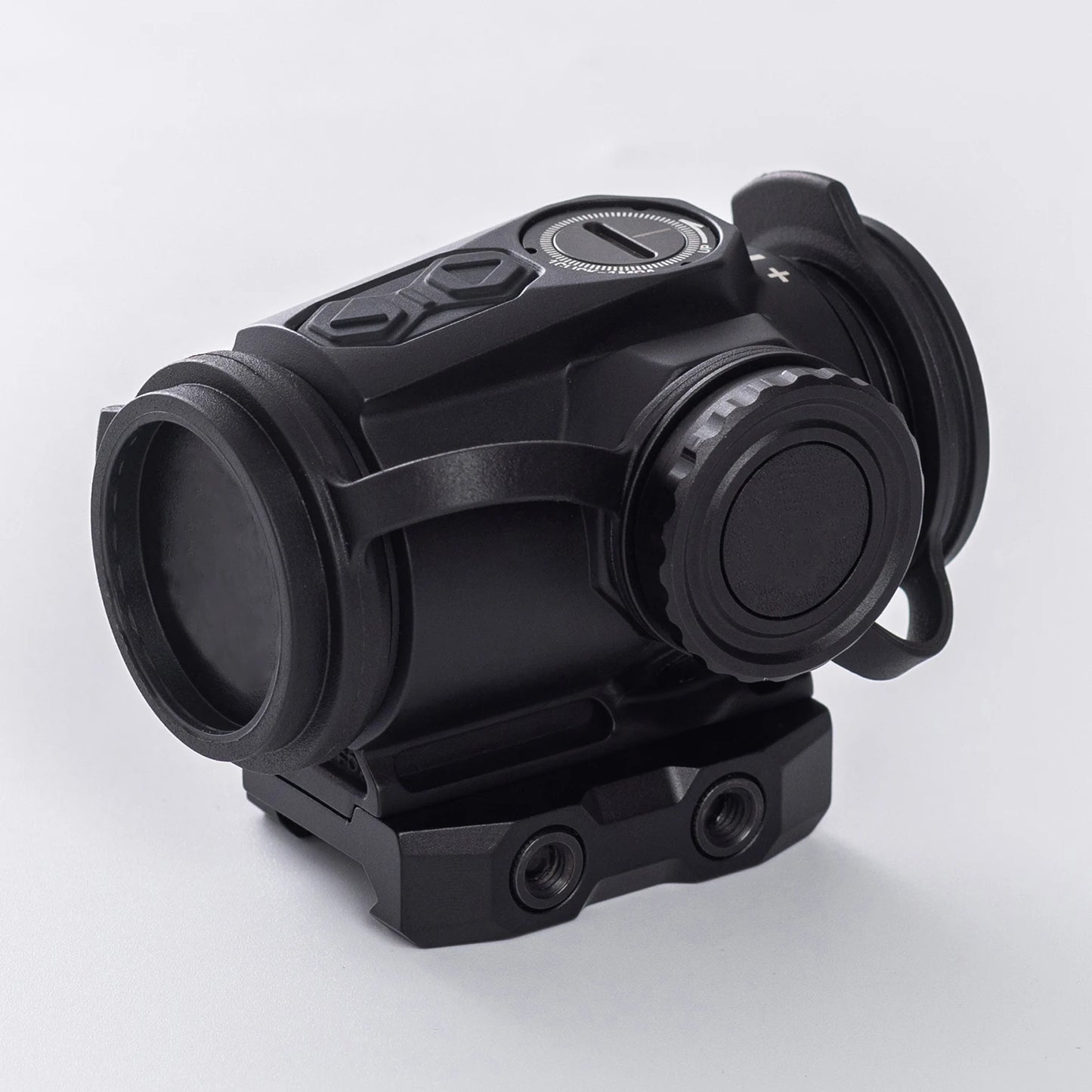Tactical 1x20mm Red Green Dot Reflex Sight Shake'N'Wake Optic Sight with Free Mount Rails for Shield Handguns 10 brightness