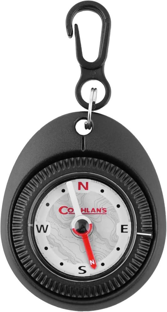 Lightweight Trail Compass for Hiking, Backpacking & Camping – Durable Outdoor Navigation Gear