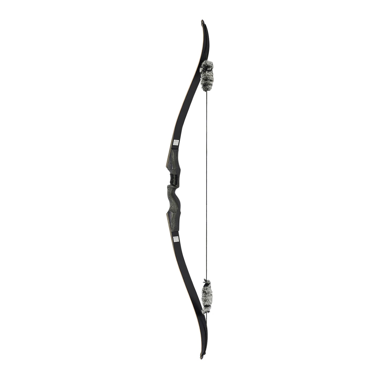 35lbs Black Takedown Recurve Bow, Wooden Recurve Bow Take-down Design, Recurve Bow Kit